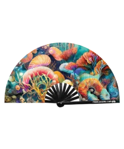FABULOUS ME "CORAL REEF" FAN (UV GLOW)