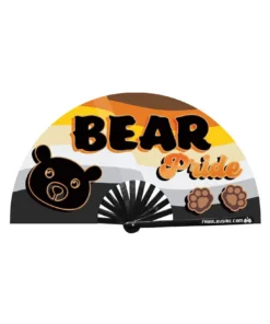 FABULOUS ME "BEAR PRIDE" FAN (UV GLOW)
