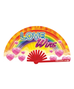 FABULOUS ME "LOVE WINS" FAN (UV GLOW)