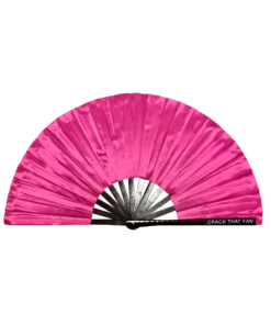 FABULOUS ME "SOLID COLOR CRACK THAT FAN" PINK NYLON